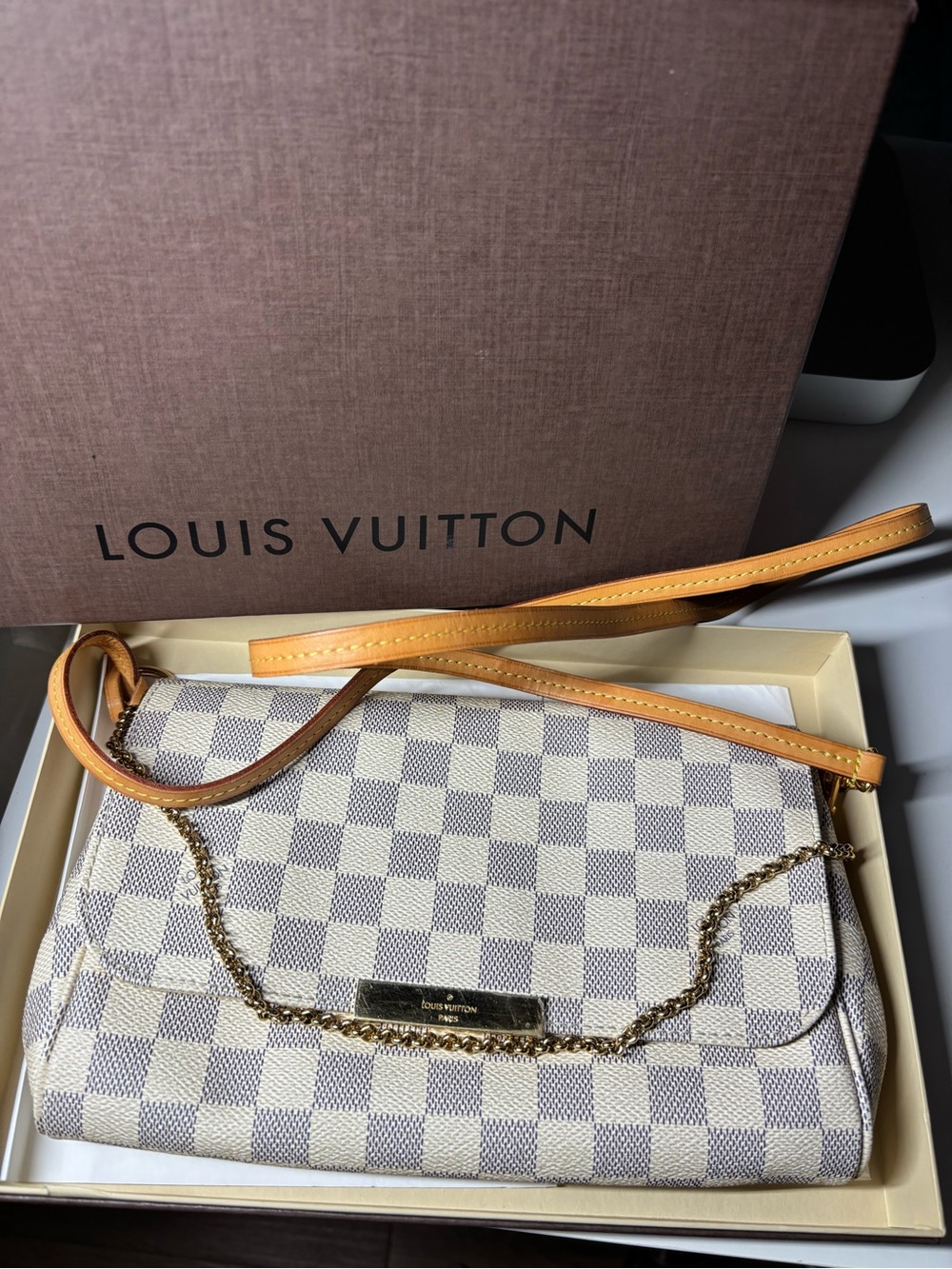 Louis Vuitton Damier Azur Favorite MM